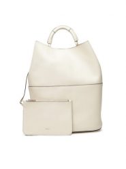 Furla Torebka WB01786-BX3169-3767S-1-007-20-BG-B Biały. Białe torebki klasyczne damskie Furla, bez wzorów, ze skóry, bez dodatków. Za 2,209.00 zł.