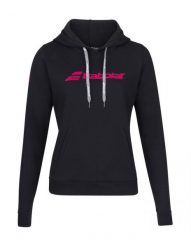 Bluza tenisowa damska Babolat Exercise Hood Jacket. Szare bluzy z kapturem damskie BABOLAT, xs, z bawełny. Za 209.00 zł.