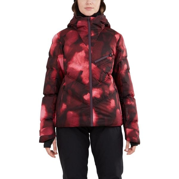 Damska kurtka narciarska Fundango Elyra Padded. Czerwone kurtki narciarskie i snowboardowe damskie Fundango, xs, bez wzorów, bez kaptura, narciarskie. W wyprzedaży za 499.00 zł.