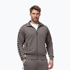 Bluza męska Pitbull Track Jacket Powers. Szare bluzy bez kaptura męskie PITBULL, m, z elastanu. Za 259.99 zł.