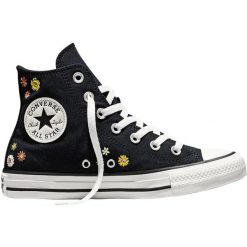Buty sportowe Converse Chuck Taylor All Star. Czarne buty sportowe na co dzień damskie Converse, z materiału, bez zapięcia. Za 490.00 zł.