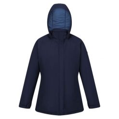 Kurtka narciarska wodoodporna damska Sanda III. Niebieskie kurtki damskie Regatta, xl, bez wzorów, bez kaptura, narciarskie. Za 186.99 zł.