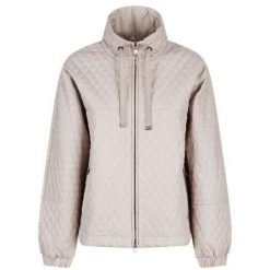 Kurtka GEOX W MELEDA Nago. Brązowe kurtki damskie Geox, bez wzorów, z tkaniny, bez kaptura. Za 676.99 zł.
