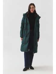 TATUUM Płaszcz puchowy "Morena" w kolorze zielonym rozmiar: 38. Niebieskie płaszcze damskie Tatuum, bez wzorów, z puchu. Za 676.04 zł.