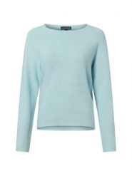 Franco Callegari Sweter z dzianiny Kobiety Bawełna niebieski, XXXL. Niebieskie swetry klasyczne damskie Franco Callegari, uniwersalny, z bawełny, bez kołnierzyka. Za 249.95 zł.