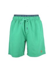 U.S. Polo Assn. Szorty kąpielowe w kolorze zielonym rozmiar: XXL. Zielone szorty sportowe męskie U.S. Polo Assn., s, z materiału, outdoorowe. Za 61.46 zł.