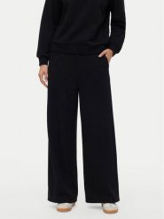 Vero Moda Spodnie dresowe Daisy 10338102 Czarny Wide Leg. Czarne spodnie dresowe damskie Vero Moda, m, bez wzorów, z dresówki. Za 179.99 zł.