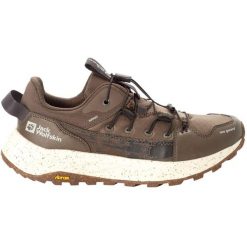 Buty turystyczne męskie Jack Wolfskin Terraquest Low. Brązowe buty trekkingowe męskie Jack Wolfskin, na lato, z materiału, bez zapięcia, trekkingowe. Za 489.99 zł.