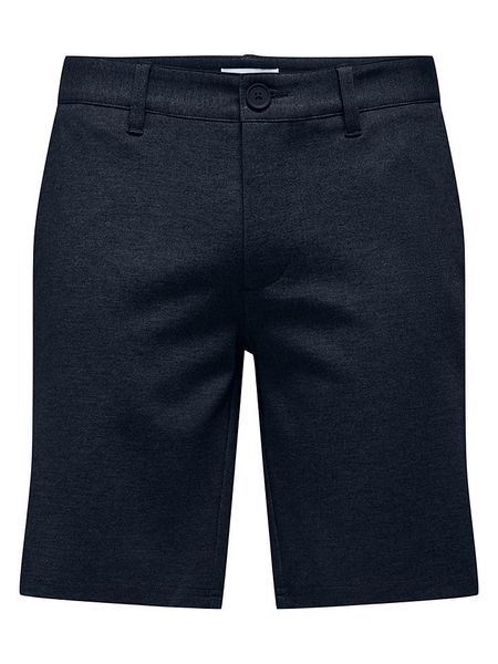ONLY & SONS Szorty "Onsmark" w kolorze granatowym rozmiar: S. Niebieskie szorty męskie Only & Sons, bez wzorów. Za 83.03 zł.