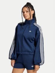 Adidas Bluza Lace Oversized Archive Track Top LG4277 Niebieski Regular Fit. Niebieskie bluzy bez kaptura damskie Adidas, xs, z bawełny. Za 399.99 zł.