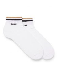 BOSS Skarpety krótkie 50491195 Biały. Białe skarpetki męskie Boss, bez wzorów, z bawełny. Za 59.99 zł.