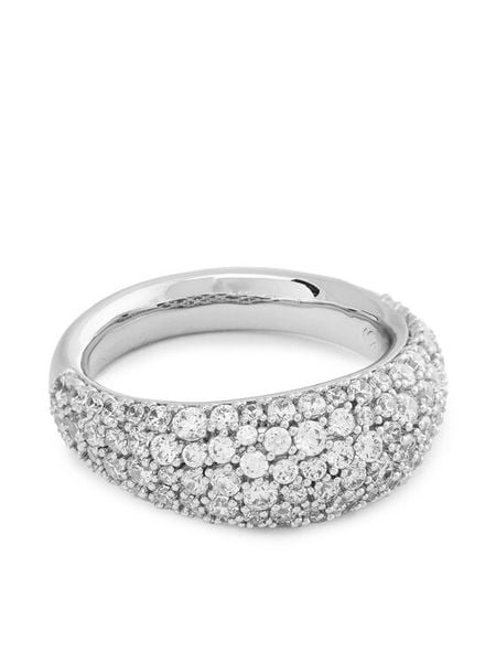 Swarovski Pierścionek Sublima 5737595 Srebrny. Szare pierścionki damskie Swarovski, metalowe. Za 449.99 zł.