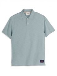 Scotch & Soda Koszulka polo w kolorze miętowym rozmiar: S. Niebieskie koszulki polo męskie Scotch & Soda, s, bez wzorów, z bawełny, bez ramiączek. Za 83.22 zł.