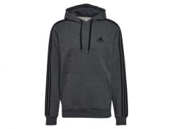 Bluza męska z kapturem ADIDAS M 3S FL HD XS. Szare bluzy z kapturem męskie Adidas, m, z bawełny. Za 269.00 zł.