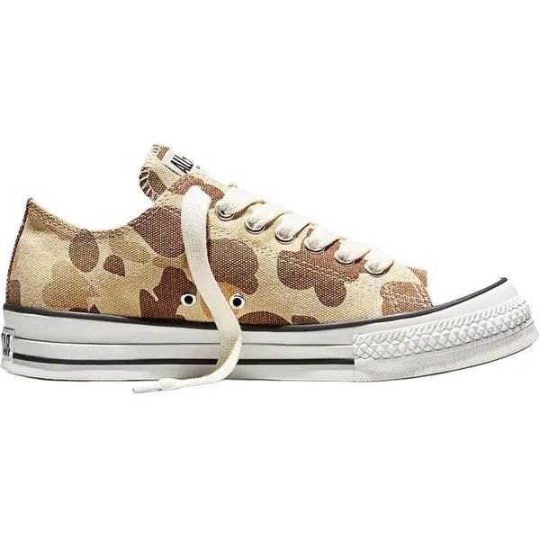 Buty sportowe Converse Chuck Taylor Throwback. Brązowe buty sportowe na co dzień damskie Converse, z materiału, bez zapięcia. Za 590.00 zł.