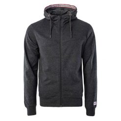 Bluza męska z kapturem Hi-Tec Sabarin - ciemnoszara, Rozmiar L. Szare bluzy z kapturem męskie Hi-tec, l, z bawełny. Za 114.99 zł.