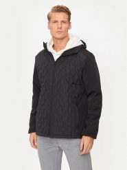 Brave Soul Kurtka przejściowa MJK-ROBBINS Czarny Regular Fit. Czarne kurtki męskie Brave Soul, m, bez wzorów, z syntetyku, bez kaptura. Za 229.99 zł.