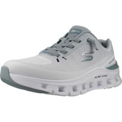 Buty SKECHERS GLIDE STEP PRO WAVERRA Niebieski. Niebieskie buty trekkingowe męskie Skechers, z tkaniny, bez zapięcia. Za 367.99 zł.