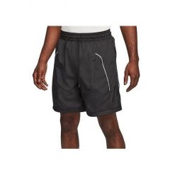 Spodenki treningowe męskie Nike Throwback Narrative. Czarne szorty sportowe męskie Nike, l, z materiału, na fitness i siłownię. Za 299.00 zł.