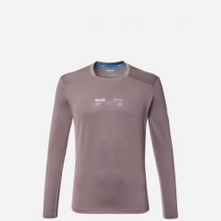 Koszulka męska z długim rękawem Millet Intense Ts Ls M active fit. Szare koszulki męskie z długim rękawem Millet, m, z elastanu. Za 329.00 zł.