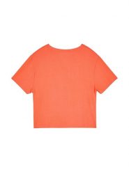 Rip Curl Koszulka w kolorze pomarańczowym rozmiar: L. Pomarańczowe bluzki damskie Rip Curl, l, bez wzorów, bez kołnierzyka, bez ramiączek. Za 79.03 zł.