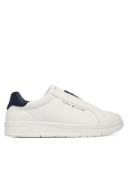 Tommy Hilfiger Sneakersy Low Cut Sneaker T3X9-34359-1355 S Biały. Białe buty sportowe chłopięce Tommy Hilfiger, bez wzorów, ze skóry, bez zapięcia. Za 379.99 zł.