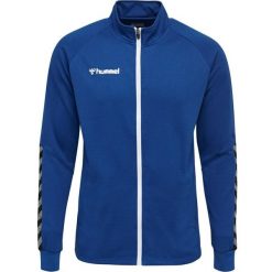 Kurtka Hummel Zip hmlAUTHENTIC Poly. Niebieskie kurtki treningowe męskie HUMMEL, m, bez wzorów, na fitness i siłownię. Za 202.50 zł.