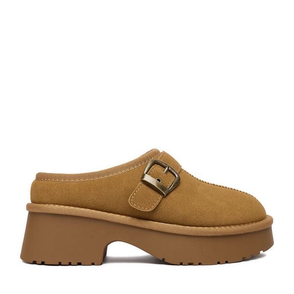 Kapcie JENNY. Brązowe kapcie damskie Jenny. Za 149.99 zł.