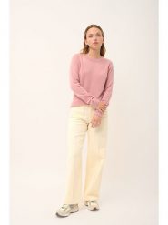 Just Cashmere Kaszmirowy sweter "Jane" w kolorze jasnoróżowym rozmiar: L. Różowe swetry klasyczne damskie Just Cashmere, l, z kaszmiru, bez kołnierzyka. Za 305.29 zł.