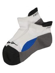 Mizuno Skarpety sportowe "DryLite Comfort" w kolorze biało-szaro-czarnym rozmiar: 35-37. Białe skarpetki męskie Mizuno, bez wzorów, z materiału. Za 17.49 zł.