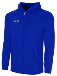 Bluza piłkarska męska Capelli Basics Adult Zip Hoodie. Czarne bluzy sportowe męskie CAPELLI SPORT, m, z bawełny. Za 109.99 zł.
