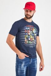 T-SHIRT Frankie Morello. T-shirty męskie Frankie Morello, m, bez wzorów, bez kołnierzyka. Za 549.00 zł.