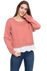BLUZA MUSTANG Bea C 2in1-Style 1009092 8187. Czerwone bluzy bez kaptura damskie Mustang, s. W wyprzedaży za 59.99 zł.