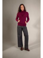 Perfect Cashmere Kaszmirowy kardigan "Emma" w kolorze bordowym rozmiar: XXL. Czerwone kardigany damskie Perfect Cashmere, xxl, bez wzorów, z kaszmiru. Za 410.94 zł.