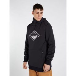 Bluza techniczna męska z kapturem Protest Prtissyk. Czarne bluzy z kapturem męskie Protest, m. W wyprzedaży za 277.49 zł.