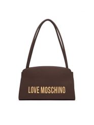 LOVE MOSCHINO Torebka JC4187PP1PKD0300 Brązowy. Brązowe torebki klasyczne damskie Love Moschino, bez wzorów, ze skóry, bez dodatków. Za 919.99 zł.