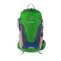 Plecak turystyczny Brisk3 22L. Zielone plecaki damskie Bergson, bez wzorów, z materiału. Za 271.00 zł.