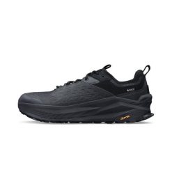 Buty trekkingowe Altra Olympus 6 Hike Low Gtx. Czarne buty trekkingowe męskie Altra, z gore-texu, bez zapięcia, trekkingowe, gore-tex. Za 847.80 zł.