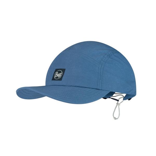 Czapka Buff 5 Panels Explore Cap. Niebieskie czapki męskie Buff, bez wzorów, sportowe. Za 189.90 zł.