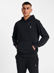 Bluza z kapturem Hummel Pulse. Czarne bluzy z kapturem męskie HUMMEL, m, z bawełny. Za 196.95 zł.