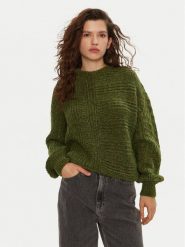 Mustang Sweter Sofia 1015957 Zielony Regular Fit. Zielone swetry klasyczne damskie Mustang, s, z syntetyku, bez kołnierzyka. Za 319.99 zł.