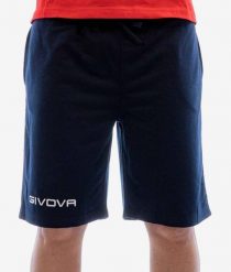 Bermudy sportowe Givova Friends niebieskie. Niebieskie szorty sportowe męskie Givova, s, z bawełny, na fitness i siłownię. Za 68.30 zł.