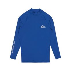 Koszulka surfingowa z długim rękawem UPF 50 dla Mężczyzn EVERYDAY Niebieski. Niebieskie koszulki męskie z długim rękawem Quiksilver, m, z elastanu. Za 149.99 zł.