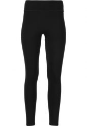 Damskie legginsy Athlecia Stosur. Czarne legginsy sportowe damskie Athlecia, bez wzorów, z materiału, do biegania. Za 173.50 zł.