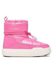 Moon Boot Śniegowce 80D3440110 S Różowy. Czerwone kozaki dziewczęce Moon Boot, ze skóry. Za 859.99 zł.