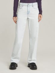 G-Star Dżinsy "Judee" - Loose fit - w kolorze biało-błękitnym rozmiar: W31/L32. Białe jeansy damskie G-Star. Za 218.05 zł.