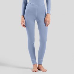 Spodnie Odlo BL BOTTOM long ACTIVE WARM. Szare spodnie sportowe damskie Odlo, na fitness i siłownię. Za 249.99 zł.