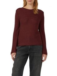 S.Oliver Sweter w kolorze bordowym rozmiar: 46. Czerwone swetry klasyczne damskie S.Oliver, s, bez kołnierzyka. Za 95.99 zł.