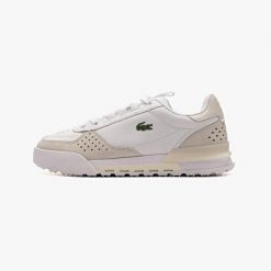 Buty Sportowe Damskie Lacoste Slam Break 226 2 Sfa. Białe buty sportowe na co dzień damskie Lacoste, bez wzorów, z dresówki, trekkingowe. Za 490.20 zł.