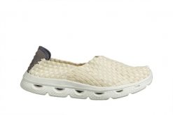 Półbuty Rock Alba Ivory 032021, Beżowy, Materiał - 39. Brązowe półbuty damskie Rock Spring, bez wzorów, z materiału, rockowe, bez obcasa. W wyprzedaży za 152.10 zł.